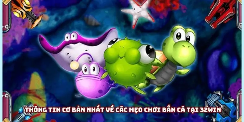 Thông tin cơ bản nhất về các mẹo chơi bắn cá tại 32win Thông tin cơ bản nhất về các mẹo chơi bắn cá tại 32win